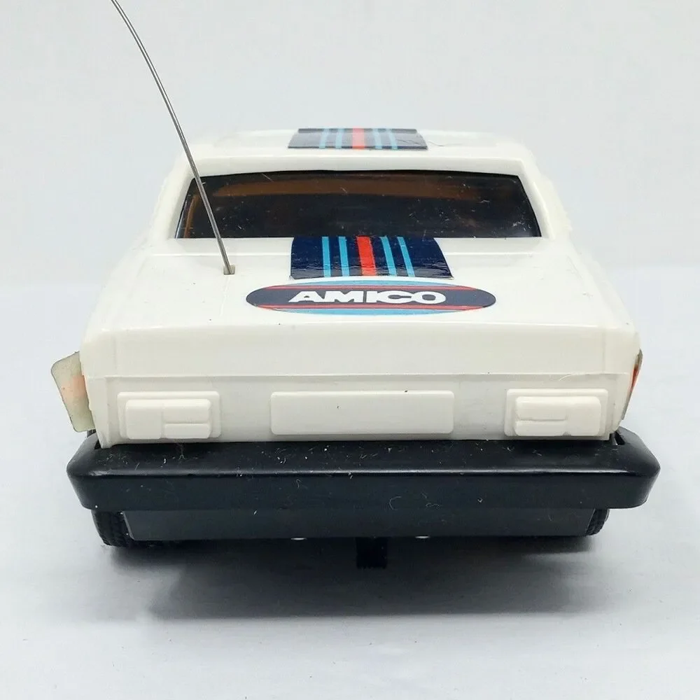 Vintage Amico Triumph TR8 Radio Controlled RC Car w/ Remote & Box *NOT TESTED*
